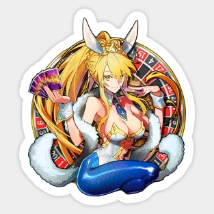 fate grand order - Artoria Pendragon Bunny Ruler Sticker